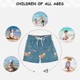 thumbnail image 6 of FORMRS Boys Swim Trunks Quick Dry Mesh Liner Boardshorts Sizes XS-XL, Capybaras Swimming, 6 of 7
