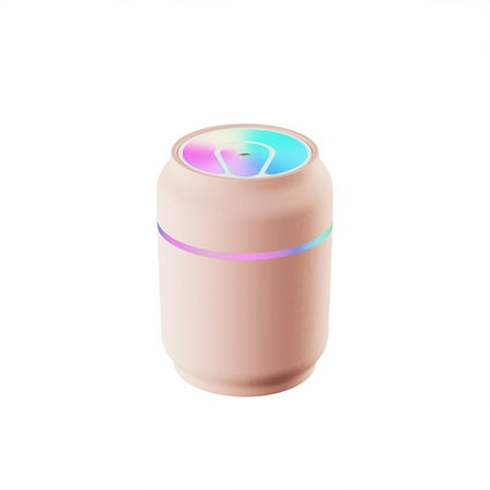 

Cool Mini Aromatherapy Humidifier USB 2 Gear Desktop Cute Humidifier with LED Ambient Light for Car Office Bedroom&Living Room