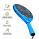 thumbnail image 2 of Pala de Pádel Premium con Funda 3 Pelotas y Grip Todos Niveles, HIKEO, 2 of 10