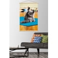 thumbnail image 2 of Avanti - Yoga Cat Wall Poster with Magnetic Frame, 22.375" x 34", 2 of 5