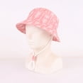 thumbnail image 7 of Ugoldhm Baby Toddler Cute Print Sun Hat, Quick Dry Breathable Wide Brim Bucket Hat with Adjustable Chin Strap, UV Protection Summer Cap, 7 of 7