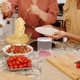 thumbnail image 5 of Picadora de verduras multifuncional, cortadora manual de alimentos para frutas y verduras, utensilio de cocina para cortar patatas, tomates y huevos, 5 of 8
