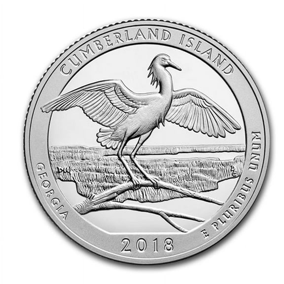 2018-S ATB Quarter Cumberland Island National Seashore Proof