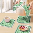 thumbnail image 5 of St. Patrick's Day, Pot Holders for Kitchen Heatproof Potholder, 5 Pack Lucky Shamrock Green Plant Hot Pads Multipurpose Oven Pads Cloth Potholders Trivet for Cooking Baking, 5 of 8