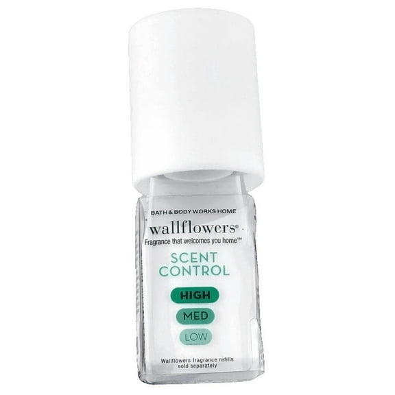 Bath & Body Works Wallflowers Adjustable Plug-In, White Scent Control, 3 Ounce