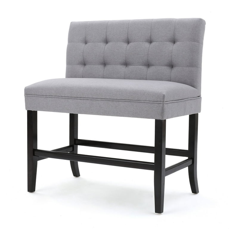 Barstool bench with back hot sale