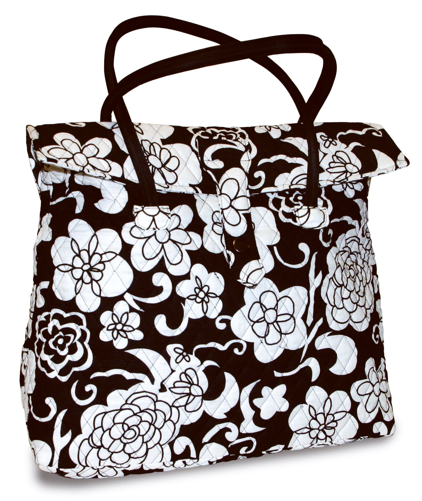 Quilted Large Purse (Traveler) Contrast 759830208413