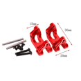 thumbnail image 4 of RC Car Upgrade Front C Seat Set for ARRMA 1/10 GORGON 4X2 2WD Red, 4 of 5