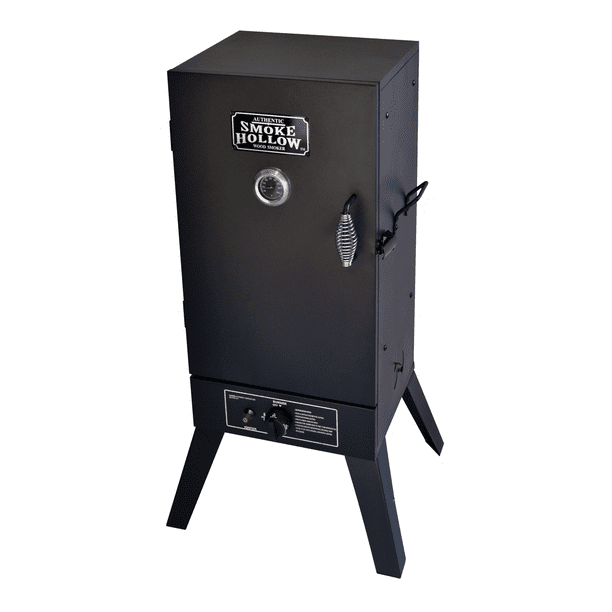 Smoke Hollow 30164G Outdoor 30 Freestanding Propane Gas BBQ Smoker Black Walmart