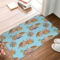 thumbnail image 4 of Goofa 16"x24" Inches Turtles And Corals Doormats for Outdoor Entrance - Non-Slip Welcome Mat, Heavy Duty Door Mats Outdoor, Spring Doormat, 4 of 9