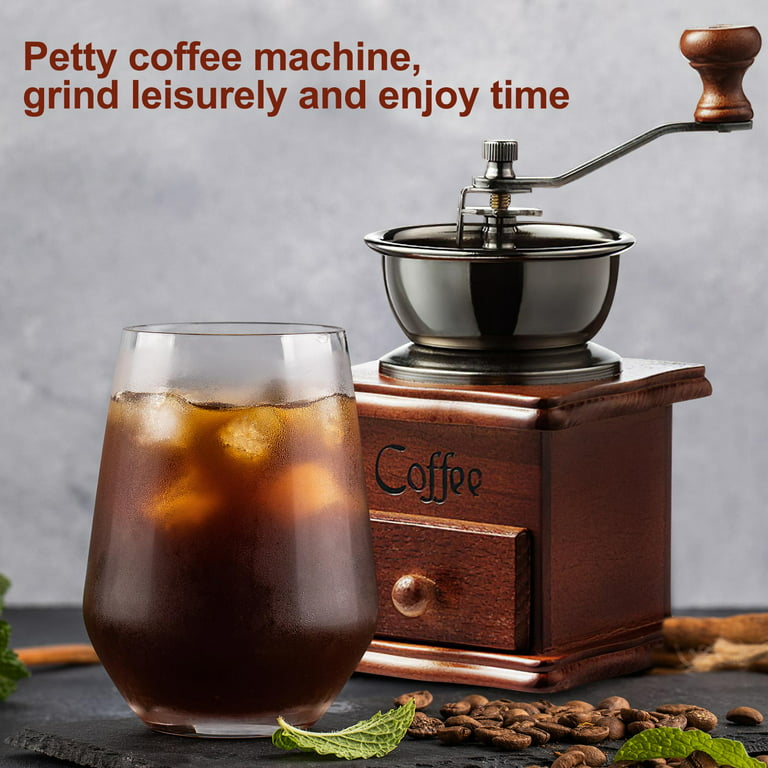 Hand-pressed Coffee Machine Espresso Hand-cranked Manual Transformer  Household Outdoor Use Unplugged with Handle