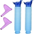 thumbnail image 1 of Urinario de emergencia Urinario portátil y reutilizable para exteriores para hombres y mujeres Botella para orinar al aire libre para artículos esenciales de viaje, campamentos, embotellamie, 1 of 5