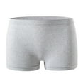 thumbnail image 1 of ABATAB Women's Boyshort Underwear Mid Rise Soft Comfy Panties Stretchy Full Coverage Boxer Brief, 1 of 3