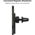 thumbnail image 4 of Belkin MagSafe-Compatible Magnetic Wireless Car Charger 10W - BoostCharge Pro Wireless Charger, Magnetic Car Vent Phone Mount for iPhone 16, iPhone 15, 14, & 13 Series - Black, 4 of 6