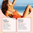 thumbnail image 3 of Moisturizing and tanning cream deeply hydrates and nourishes the skin, creating a bronze complexion without sun exposure., 3 of 4