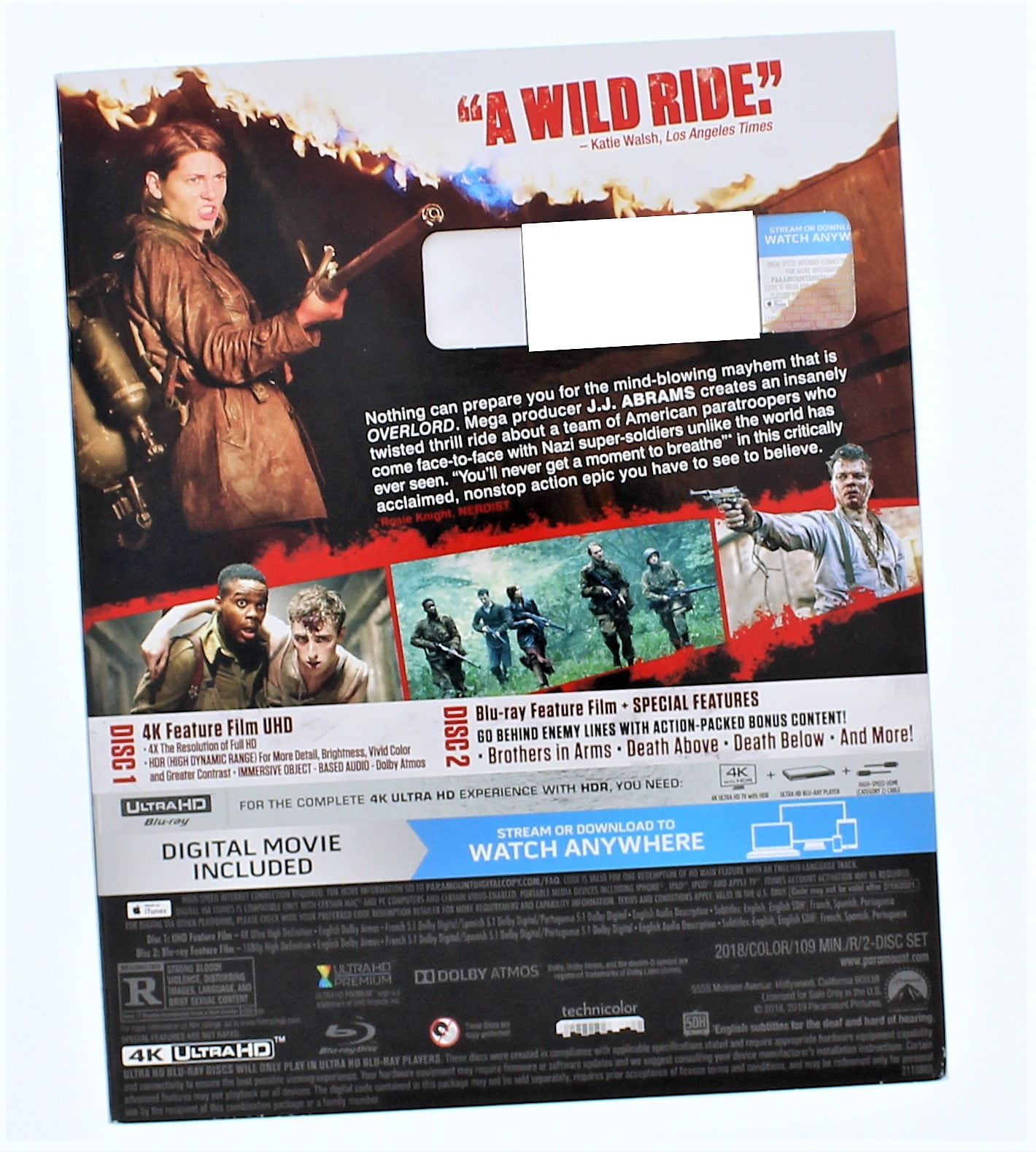 Overlord [UHD], Horror,