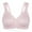 Light Pink, variant on Curyon Women's Minimizer Bra Comfort Non Padded Wireless Full Figure Plus Size Bras,46DD