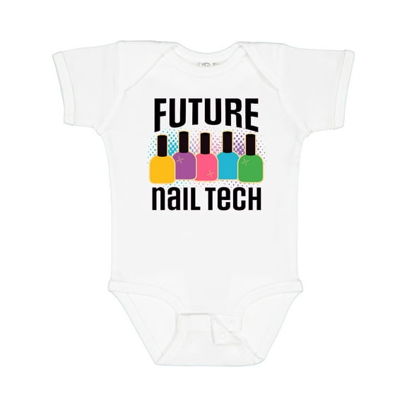 Inktastic Future Nail Tech Girls Baby Bodysuit