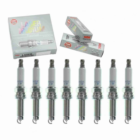 8 pc NGK 1961 Laser Iridium Spark Plugs for 101 905 622 7431 Ignition Wire Secondary