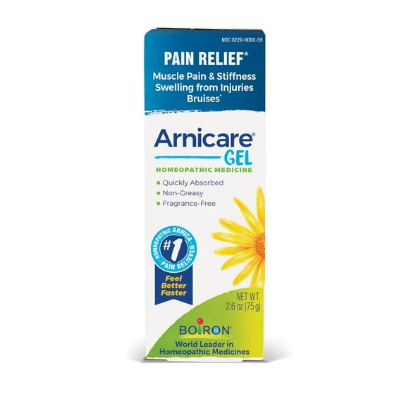 Boiron Arnicare Gel Soothing Relief of Joint Pain, Muscle Pain, Muscle Soreness, and Bruises, 2.6 oz