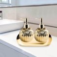 thumbnail image 2 of facefd Ceramic Soap Dispenser Massage Oil Body Wash Refillable for Bathroom style C, 2 of 9