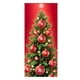 thumbnail image 2 of Linnome Christmas Door Decoration Kit - Santa Claus Themed Hanging Cloth with Border Stickers for Festive Entryways, 2 of 6