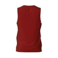 thumbnail image 2 of Rocae Maroon for Men's Basketball Jersey Lightweight and Breathable Athletic Tank Top,Quick-Drying Sports Jersey X-Large, 2 of 9