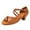 Brown, variant on Huowey Children's Fashionable Soft Sole Comfortable and Non Latin Dance Shoes