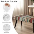 thumbnail image 7 of FUIALDOLG Tribal Leopard Print Dining Room Bench Covers Slipcover, Stretch Bench Seat Cover Washable Rectangular Chair Cover Protector for Bedrooms, Living Rooms, Kitchens, Removable, 7 of 7