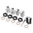 thumbnail image 2 of Combinador Yashi para Slash2WD Stampede Bandit 4WD 12 a 17 mm Rojo, 2 of 5