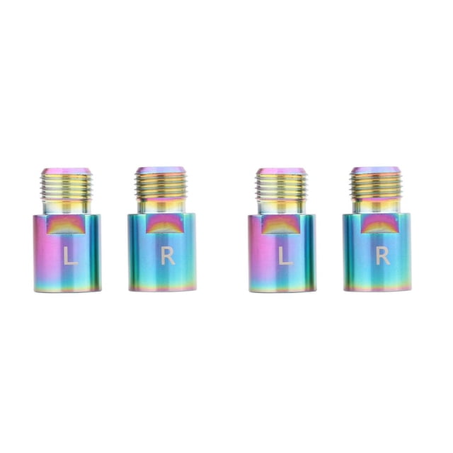 Sonducket Perno de extensión del eje del Pedal, espaciador profesional, accesorios de repuesto, pernos extensores de eje de Metal resistente, Vistoso 2piezas
