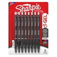 thumbnail image 1 of Sharpie S-Gel, Gel Pens, Medium Point (0.7 mm), Assorted Colours, 8 Count, 1 of 8