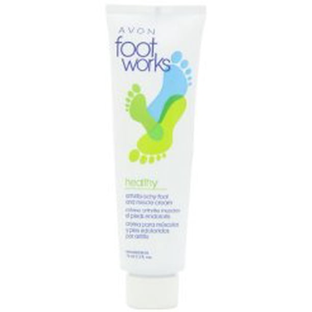 Crema AVON Foot Works para Artritis y Dolor en Pies y Músculos 75 ml