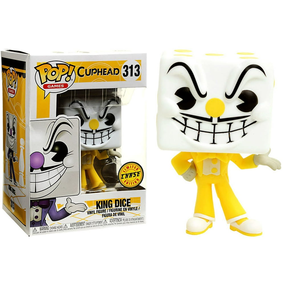 Cuphead Funko POP! Games King Dice Vinyl Figure [Yellow Suit, Chase