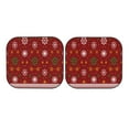 thumbnail image 7 of Goofa Merry Christmas Pattern 2 Piece Car Windshield Sun Shade Foldable | Front Windshield Shade for Sun, Heat and UV Rays | Sunshade for Car Front Window-Large, 7 of 7