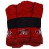 NFL San Francisco 49ers Wash Cloth Set, 6-Pack