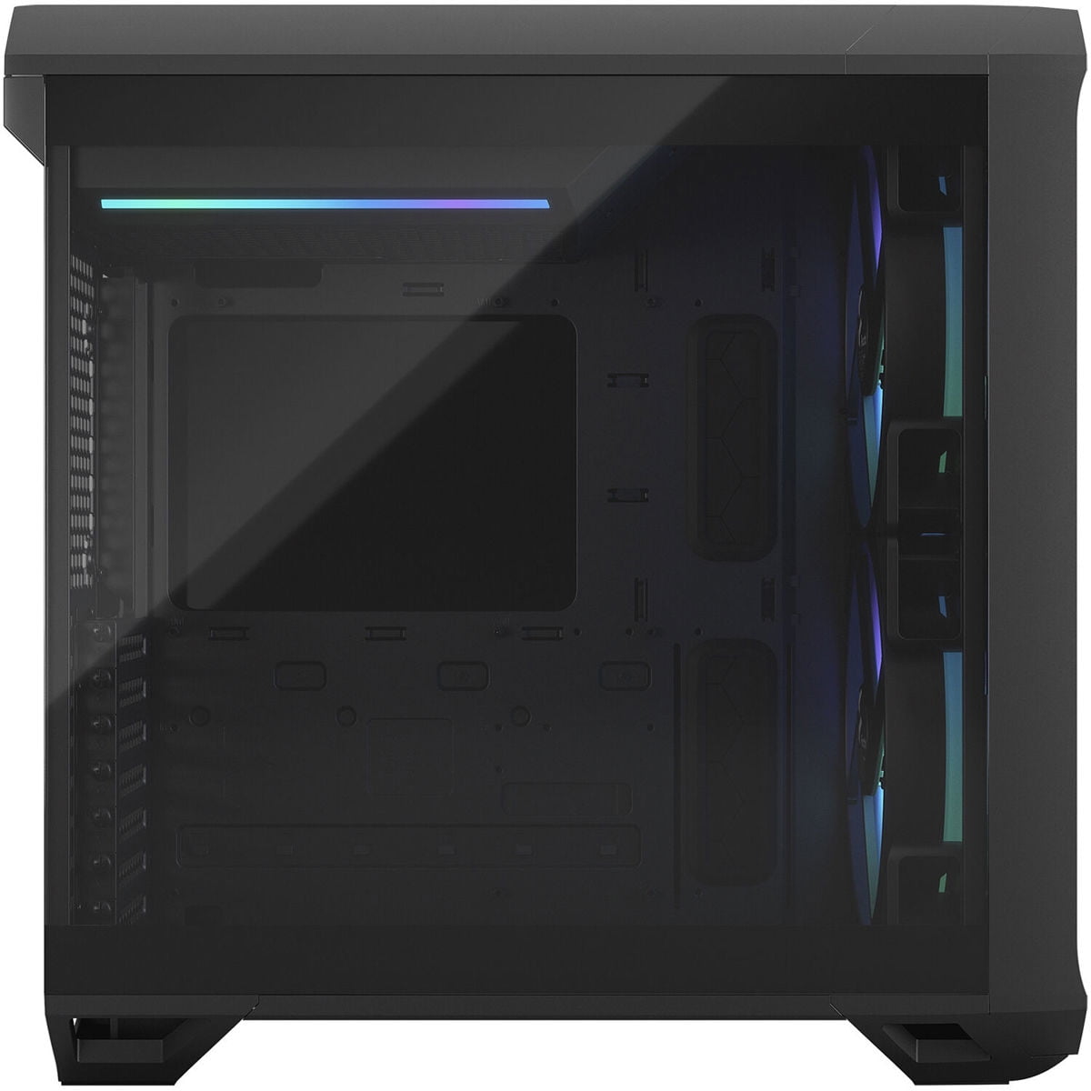 Fractal Design Compact RGB Black ATX Computer Case with High