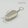 thumbnail image 3 of CANKER Tinplate Coffin Shape Pocket Ashtray Portable Ash Tray with Lids Smoking Ash Box, 3 of 12