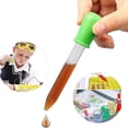 thumbnail image 4 of Paquete de 22 goteros líquidos, gotero de medicina de silicona y plástico de 5 ml con punta de bombilla y cepillo limpio, 4 of 5
