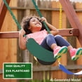 thumbnail image 3 of KINSPORY Outdoor EVA Swing Seat Set with Rope and Hanging Accessories, 3 of 6