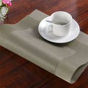 Fashion Print PVC Placemat Coasters Pads Dining Table Mat Heat Insulation