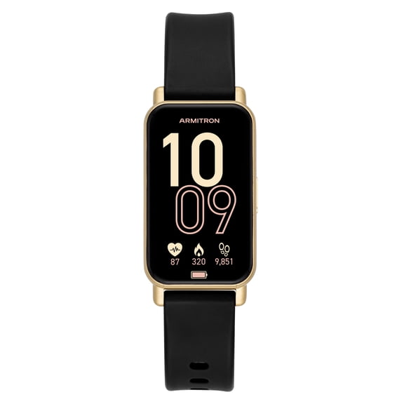 Armitron Connect - Eclipse Smart Wristwatch with Black Silicone Band
