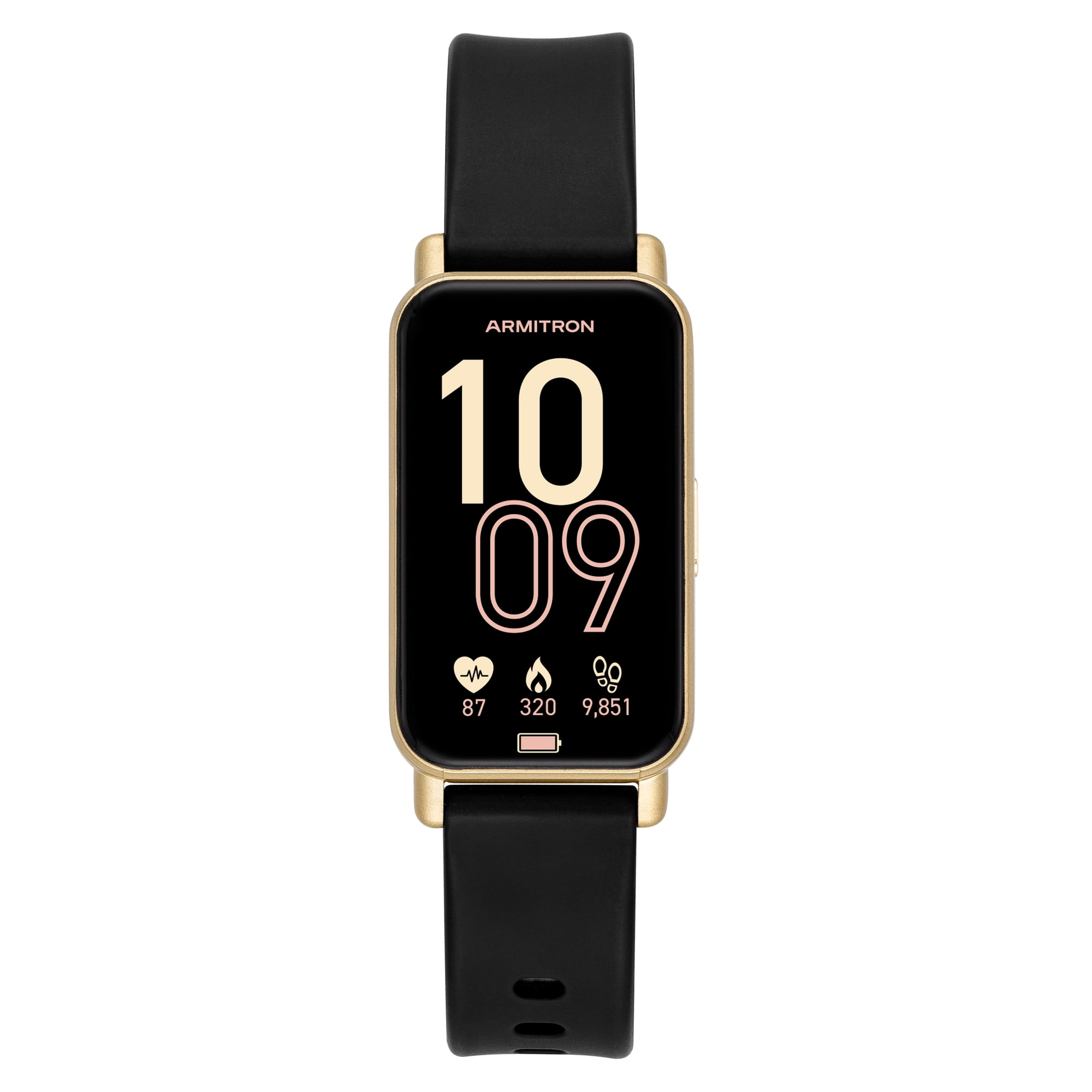Armitron Connect - Eclipse Smart Wristwatch with Black Silicone Band