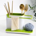 thumbnail image 2 of Newest Racks Organizer Kitchen Sink Utensils Holders Drainer Storage Shelf Sponge Holder Draining Sink Box Kitchen Accessories, 2 of 7