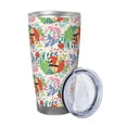 thumbnail image 2 of Goofa Mushroom and Frogs for 20 oz Skinny Tumbler Stainless Steel Coffee Mug Slim Vacuum Insulated Travel Cup Car Cup-Without Straw, 2 of 8