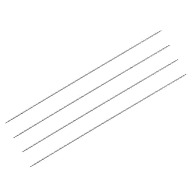 Unique Bargains 2 Pairs 1.8mm Double Pointed Knitting Sweater Needle Set, 9.84 Inches Length