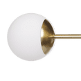 thumbnail image 3 of Bouclair White Sputnik Ceiling Lamp, 3 of 10