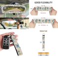 thumbnail image 7 of Xoenoiee Blue Hummingbird Floral Print Car Front Seat Covers 12Pcs Set with Steering Wheel &Seat Belt Cover Car Trash Can Armrest Cover Air Vent Bag Rear View Mirror Cover Cup Coasters Kychain, 7 of 7