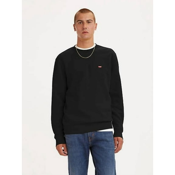 Levi's MINERAL BLACK Men's Crewneck Sweatshirt, US X-Large