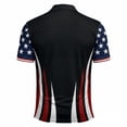 thumbnail image 4 of Trgacdwlo Mens Short Sleeve Polo Shirts 250th Anniversary USA Shirt Flag Print Patriotic 4th of July Collared Henley Men Golf Shirt Black XXXL, 4 of 4